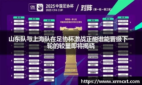 山东队与上海队在足协杯激战正酣谁能晋级下一轮的较量即将揭晓